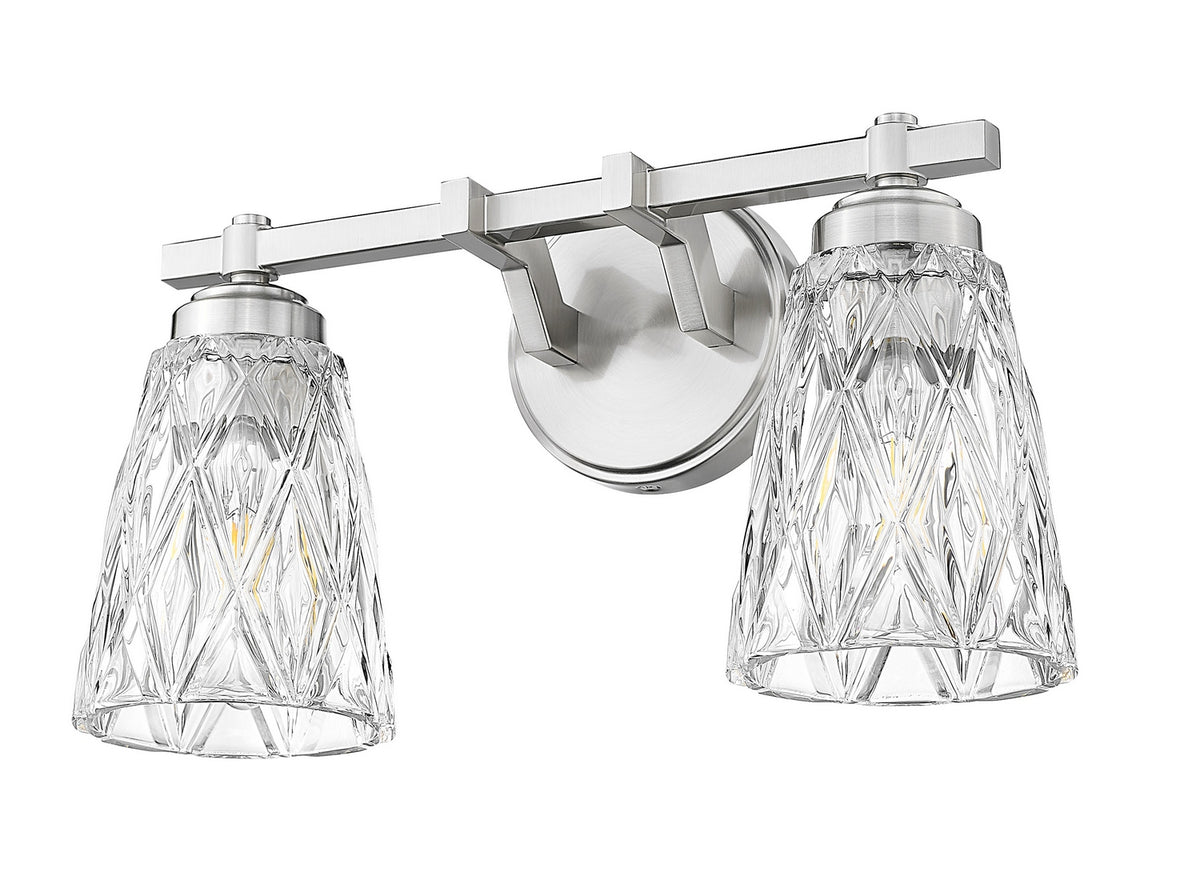 Luminaire de vanité Andree Nickel brossé, 16" – vue 5