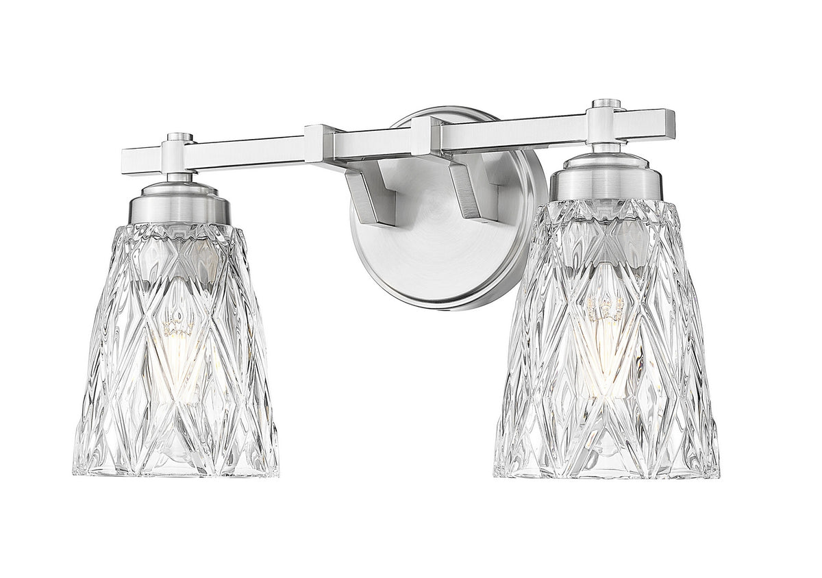 Luminaire de vanité Andree Nickel brossé, 16" – Z-Lite