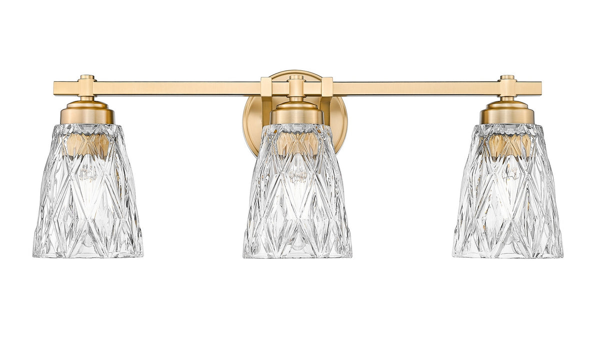 Luminaire de vanité Andree Or moderne, 24" – vue 2