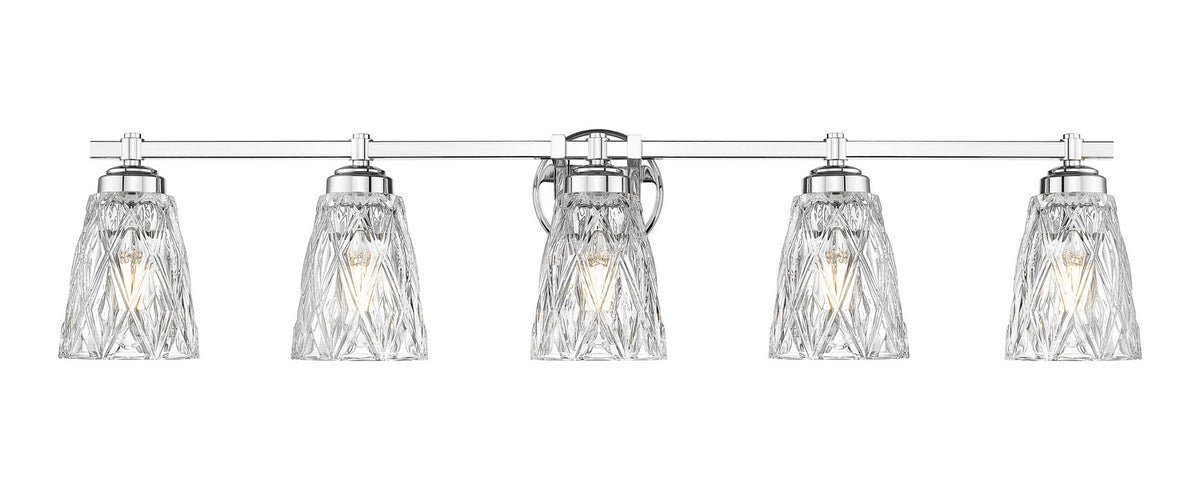 Luminaire de vanité Andree Chrome, 40" – vue 2