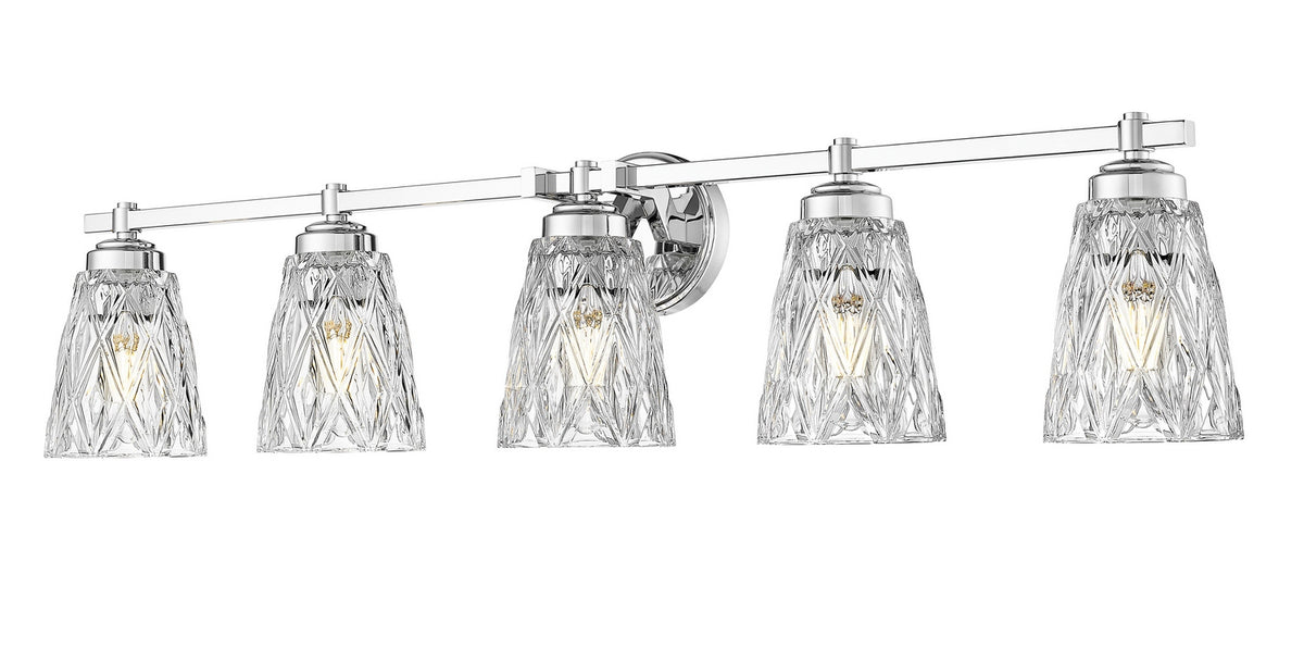 Luminaire de vanité Andree Chrome, 40" – Z-Lite