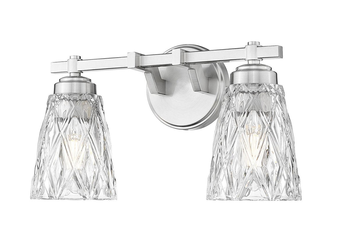 Luminaire de vanité Andree - Nickel brossé 16" by Z-Lite | Luminaires & cie