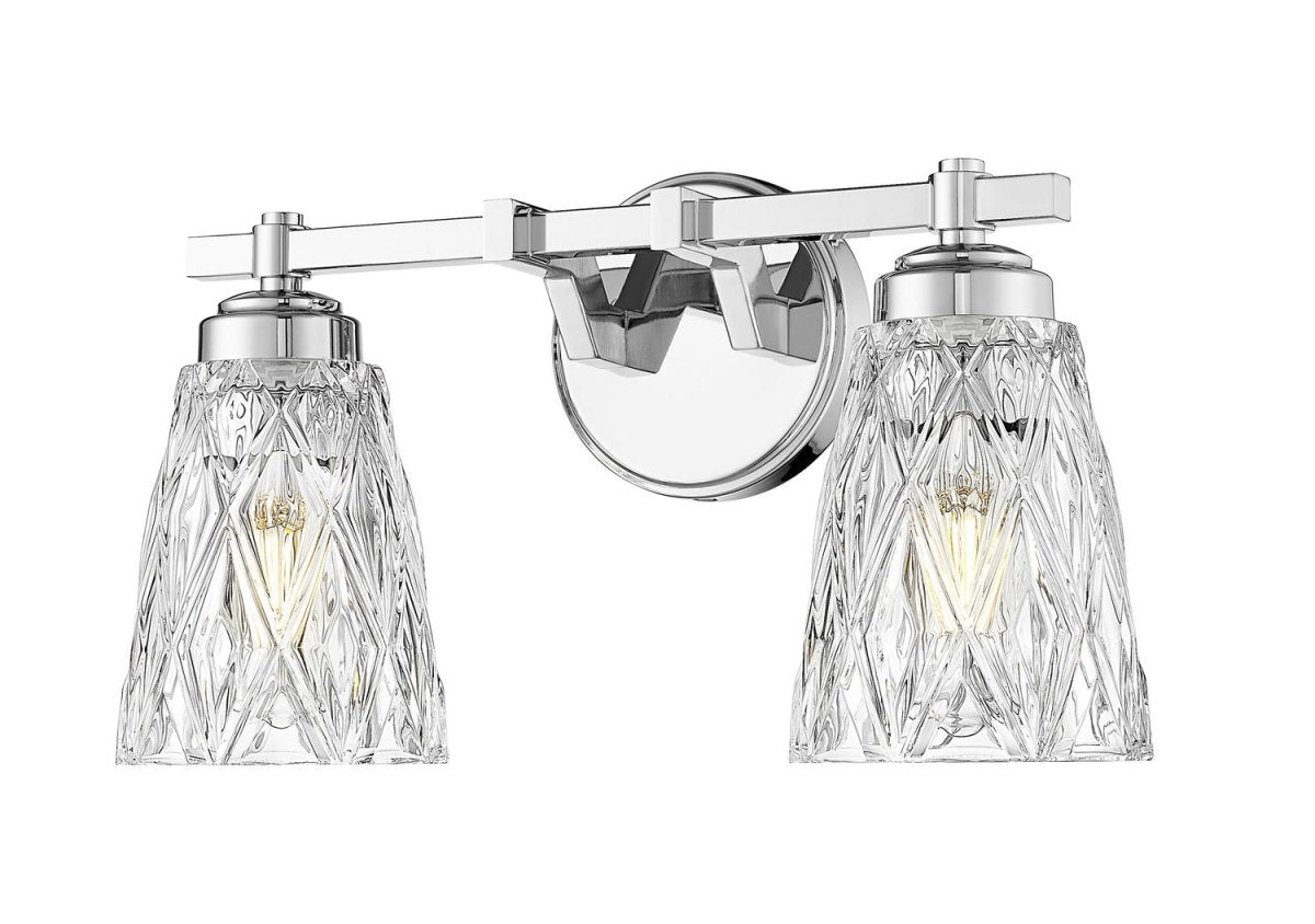 Luminaire de vanité Andree - Chrome 16" by Z-Lite | Luminaires & cie