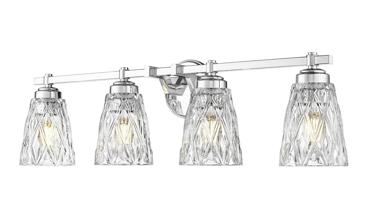 Luminaire de vanité Andree - Chrome 32" by Z-Lite | Luminaires & cie