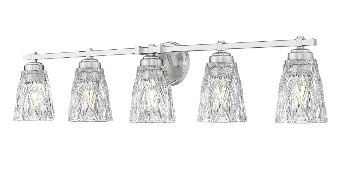 Luminaire de vanité Andree - Nickel brossé 40" by Z-Lite | Luminaires & cie