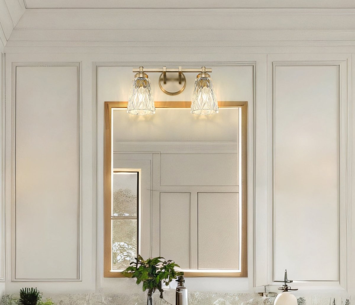 Luminaire de vanité Andree - Or moderne 40" by Z-Lite | Luminaires & cie