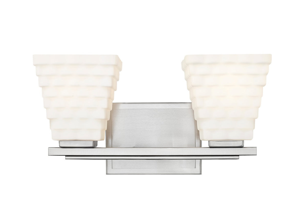 Luminaire de vanité Annalise Nickel brossé, 14" – vue 2
