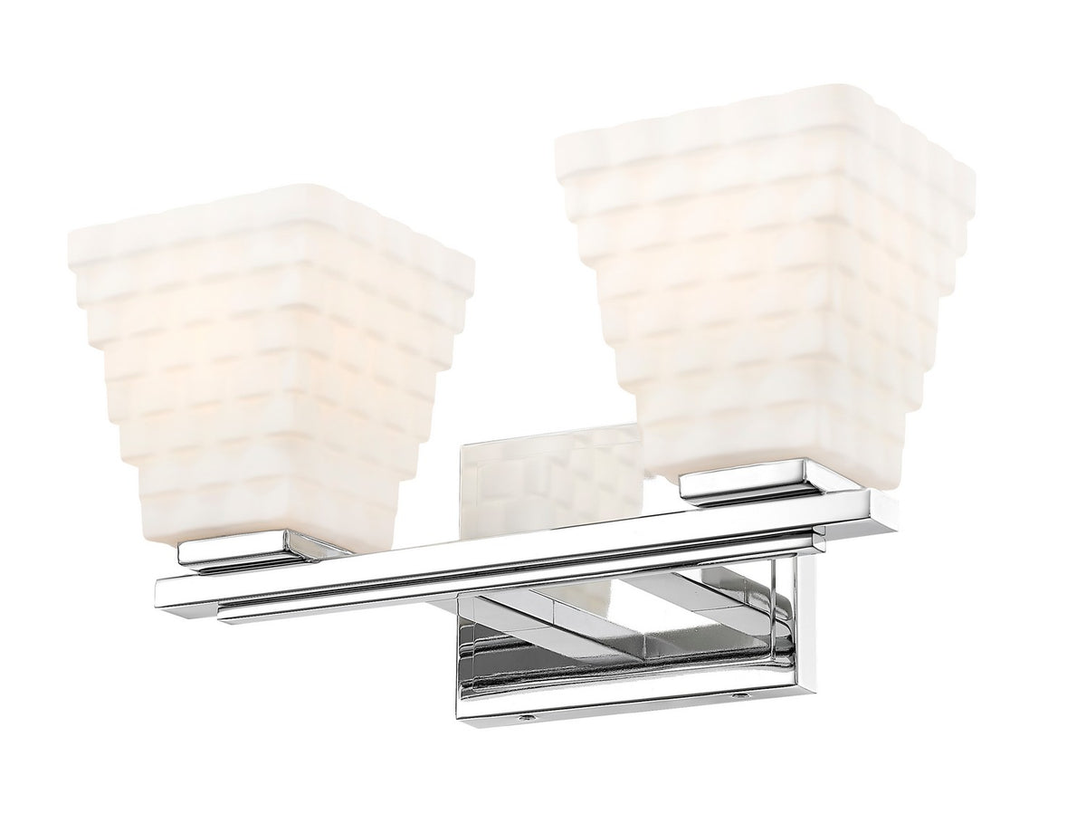 Luminaire de vanité Annalise Chrome, 14" – vue 3