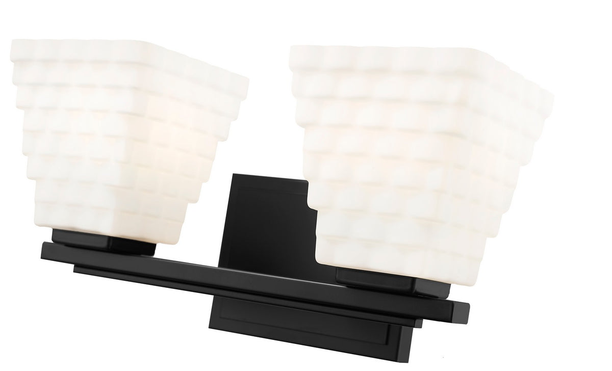 Luminaire de vanité Annalise Noir mat, 14" – vue 5