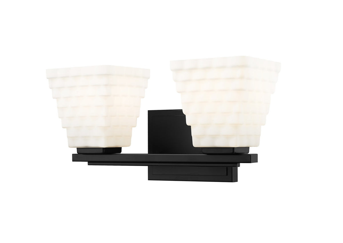 Luminaire de vanité Annalise Noir mat, 14" – Z-Lite