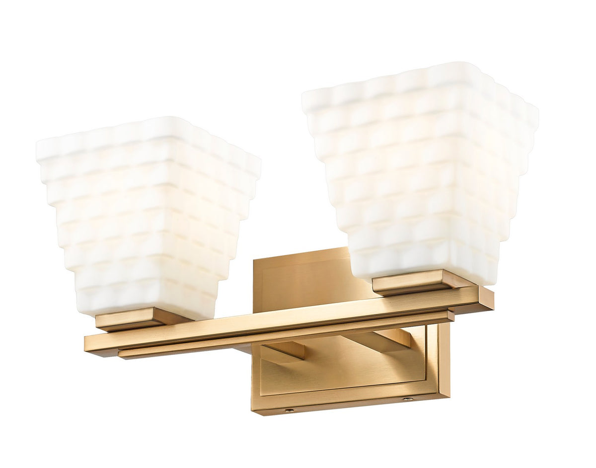Luminaire de vanité Annalise Or moderne, 14" – vue 3