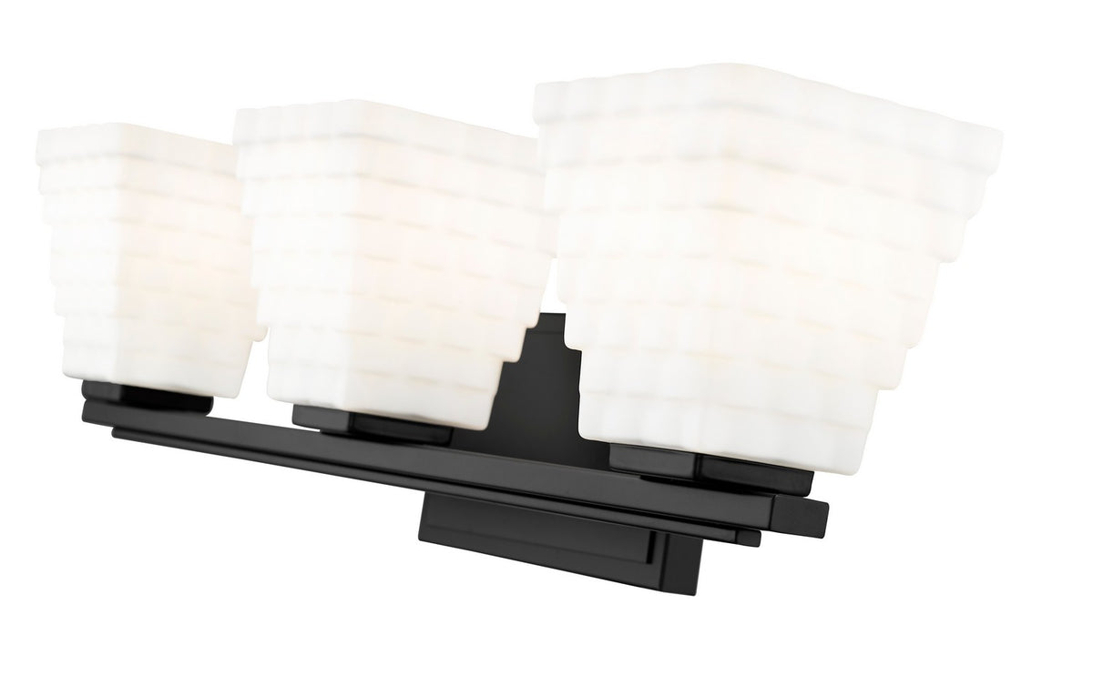 Luminaire de vanité Annalise Noir mat, 24" – vue 5