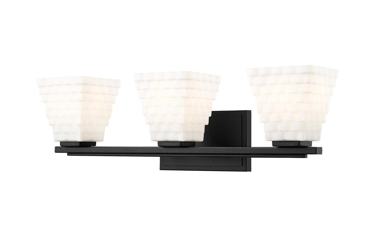 Luminaire de vanité Annalise Noir mat, 24" – Z-Lite