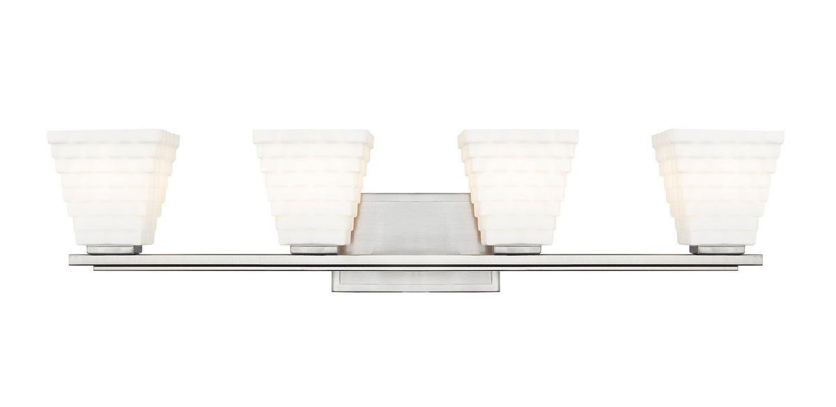 Luminaire de vanité Annalise Nickel brossé, 32" – vue 2
