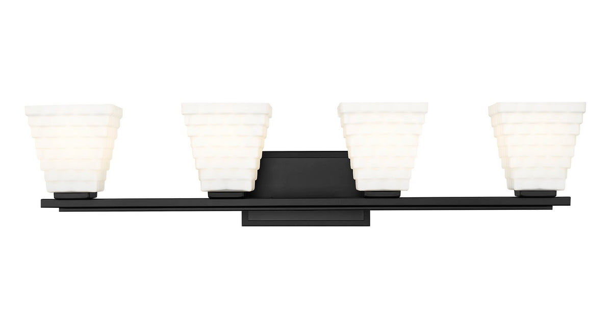 Luminaire de vanité Annalise Noir mat, 32" – vue 2