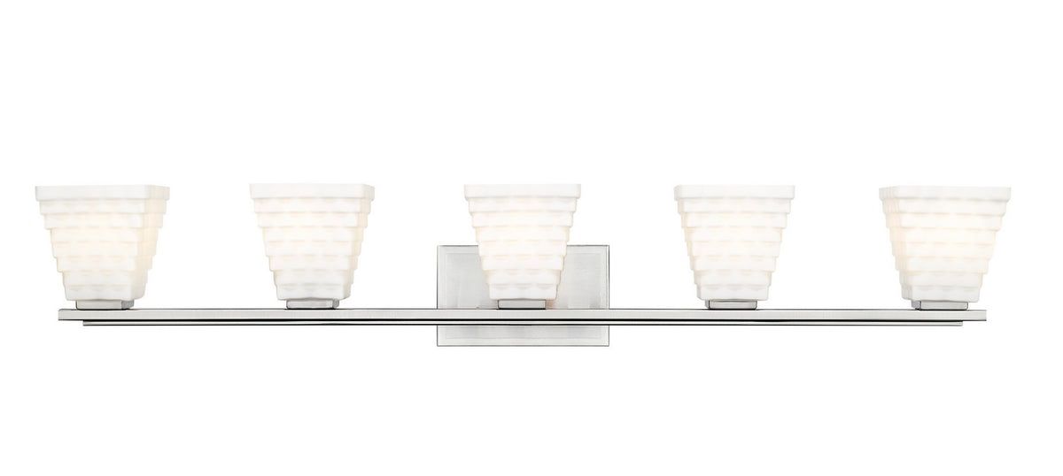 Luminaire de vanité Annalise Nickel brossé, 42" – vue 2