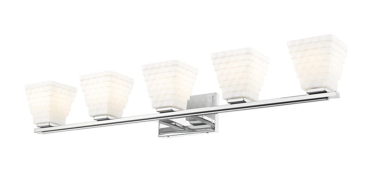 Luminaire de vanité Annalise Chrome, 42" – vue 3