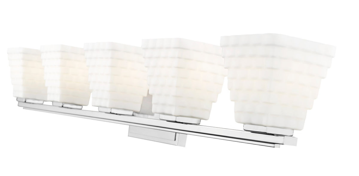 Luminaire de vanité Annalise Chrome, 42" – vue 5