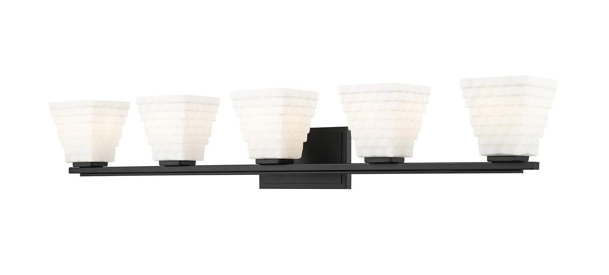 Luminaire de vanité Annalise Noir mat, 42" – Z-Lite