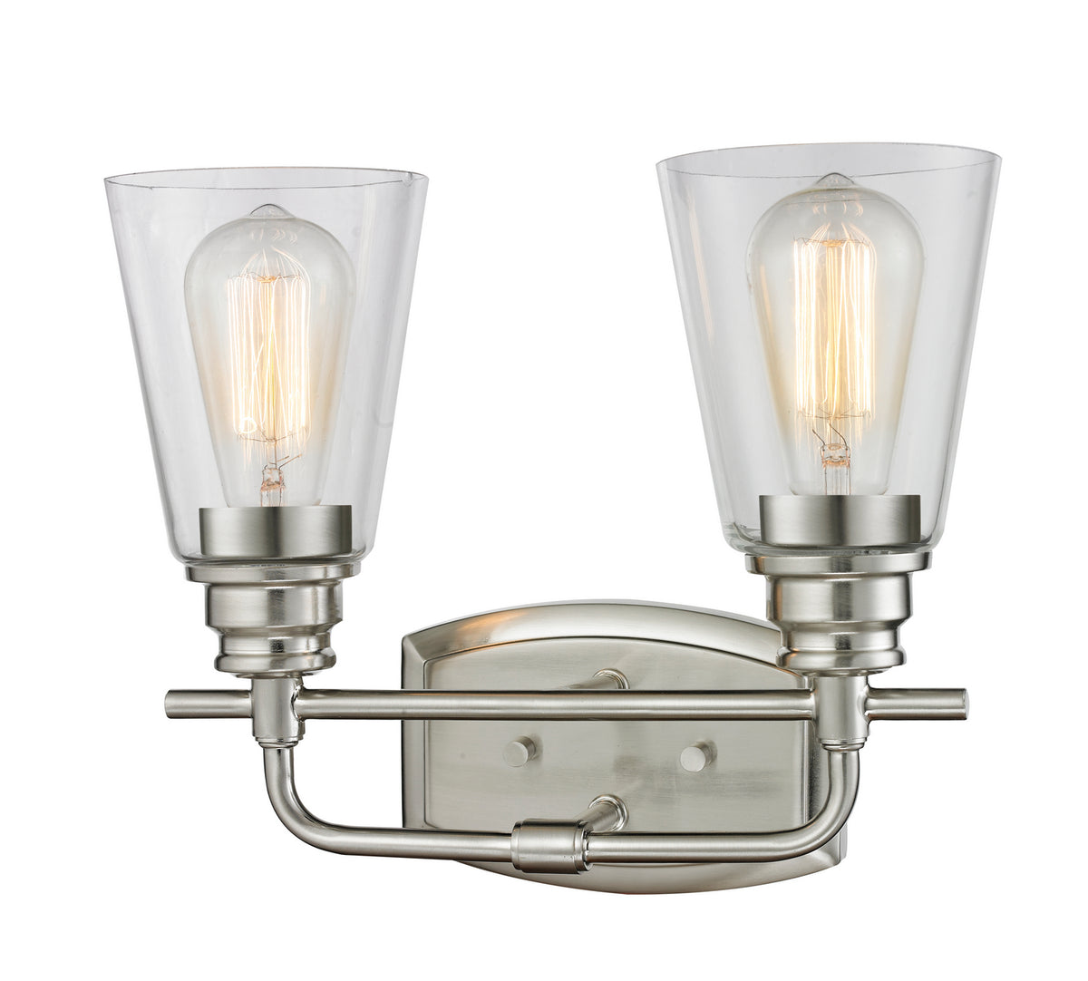 Luminaire de vanité Annora Nickel brossé, 13 1/8" – Z-Lite