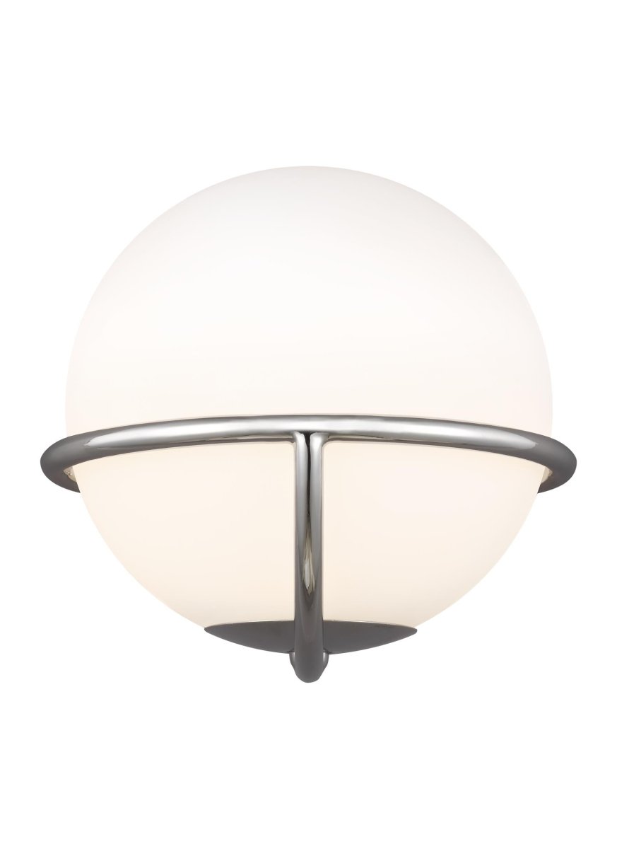Luminaire de vanité Apollo - Nickel poli by Visual Comfort Studio | Luminaires & cie