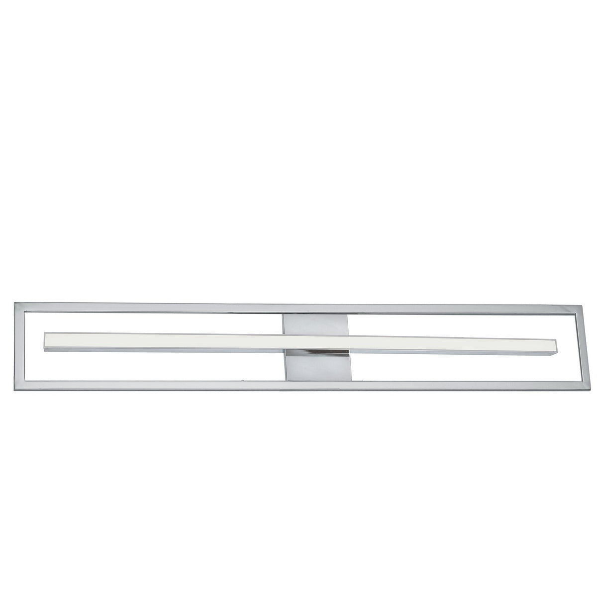 Barre d'éclairage de salle de bain Arandel 28 1/2", 1 1/2", Chrome poli – Dainolite