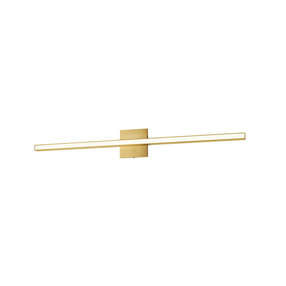 Luminaire de vanité Arandel - Laiton vieilli Éclairage de face 1920lm by Dainolite | Luminaires & cie