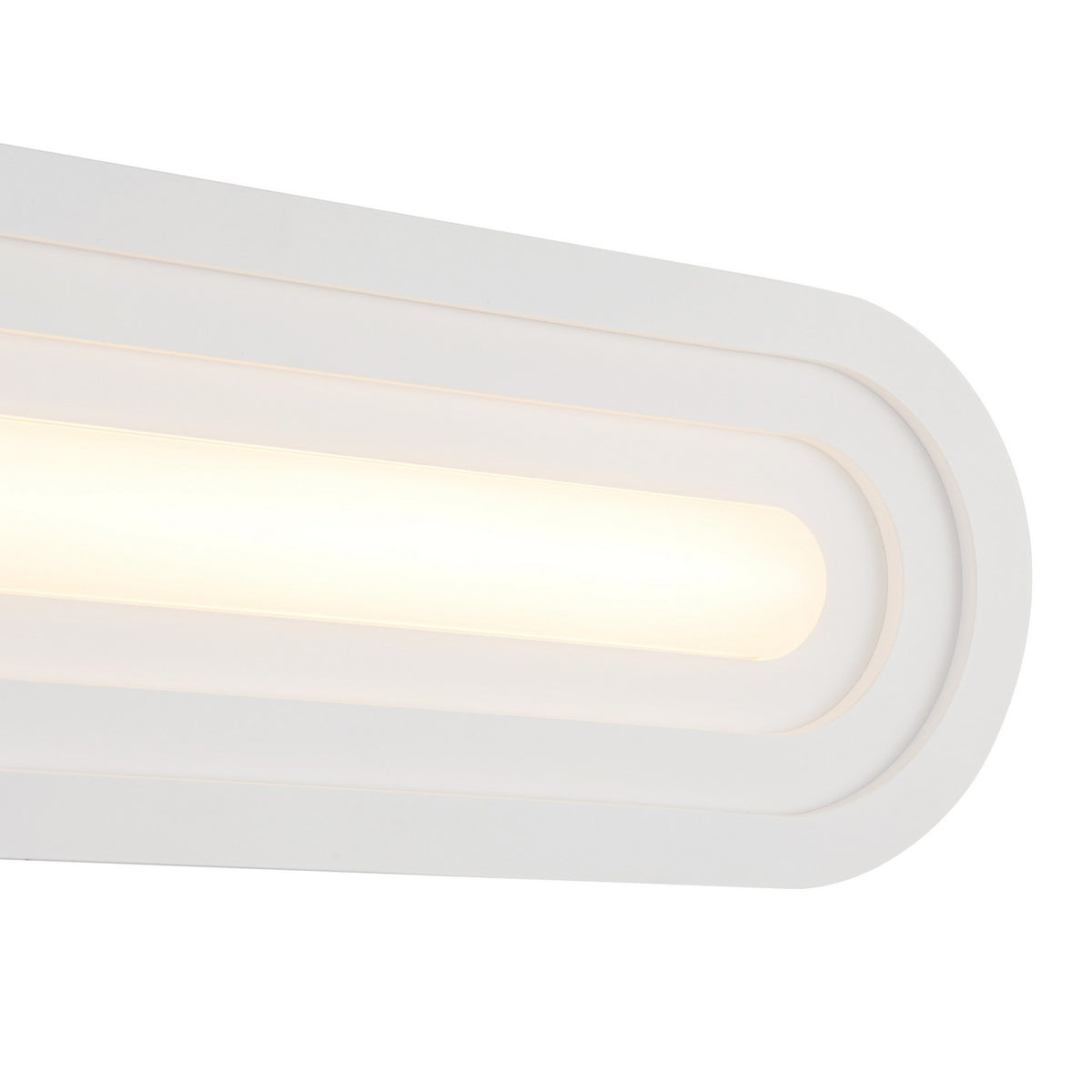 Barre d'éclairage de salle de bain Arco Blanc, 24 1/8" – vue 3