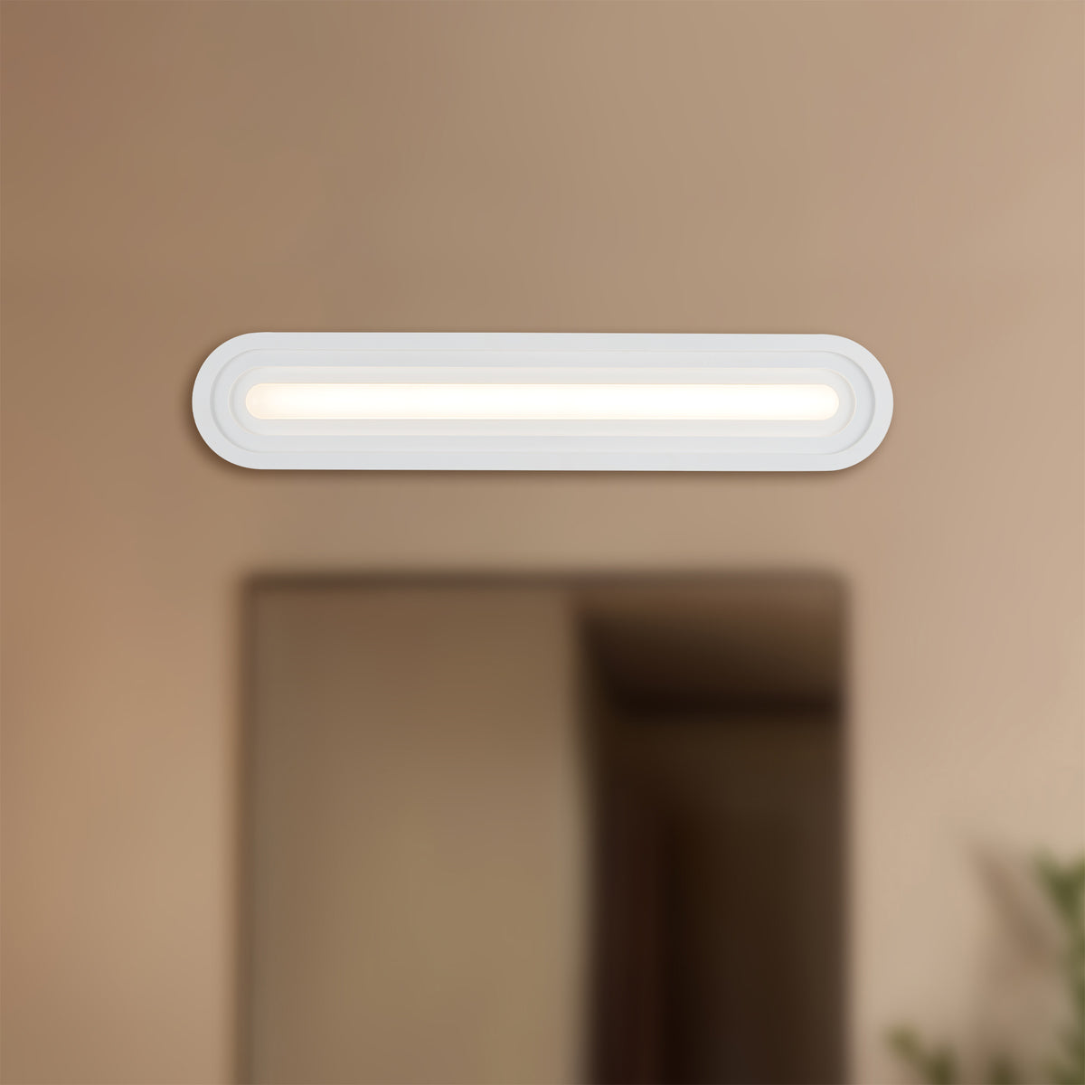Barre d'éclairage de salle de bain Arco Blanc, 24 1/8" – vue 4