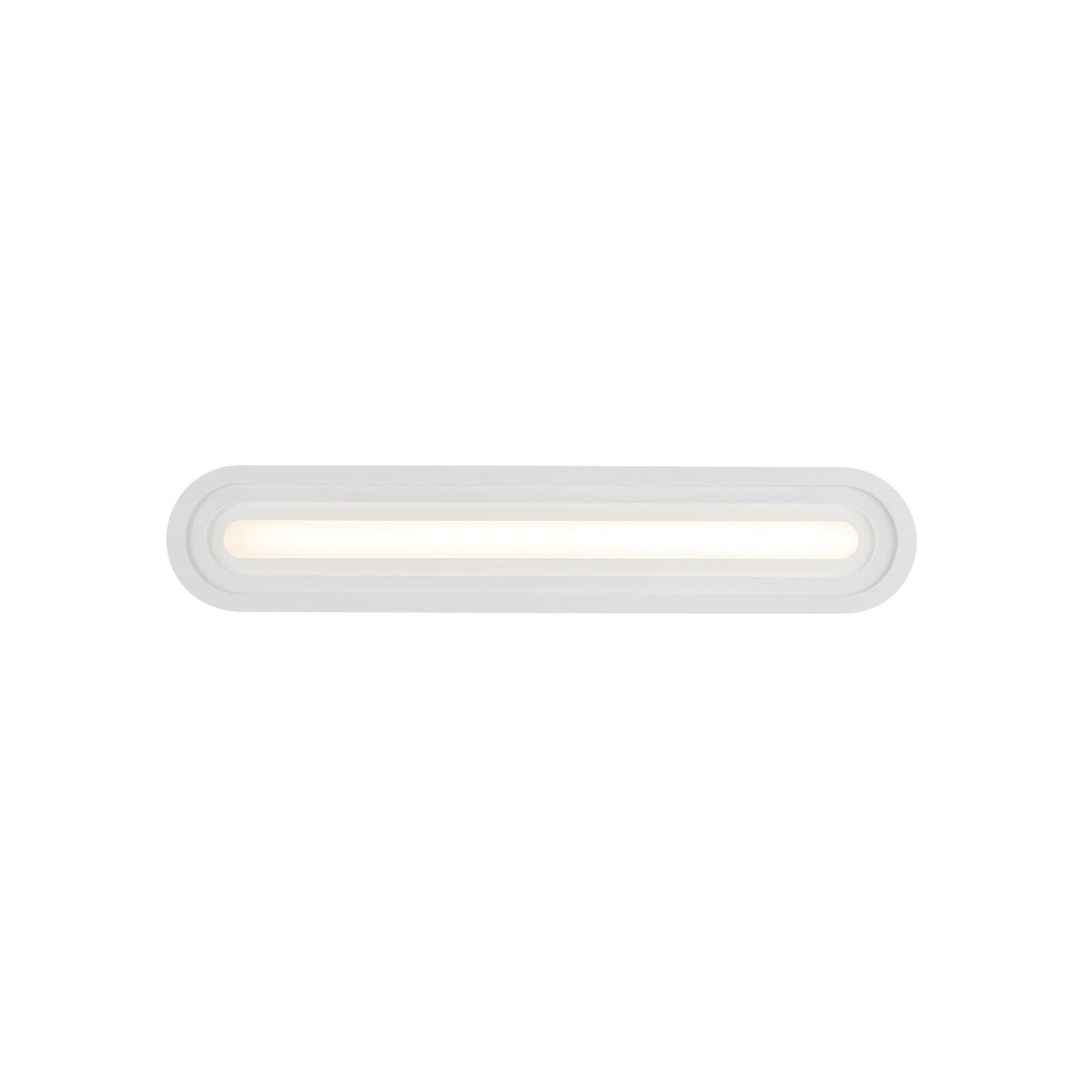 Barre d'éclairage de salle de bain Arco Blanc, 24 1/8" – Kuzco Lighting