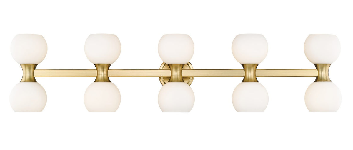 Luminaire de vanité Artemis Or moderne, 45" – Z-Lite
