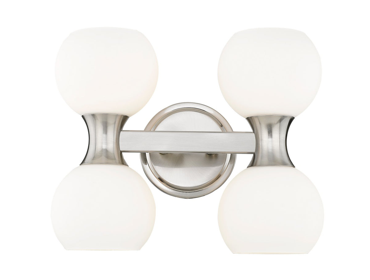 Luminaire de vanité Artemis Nickel brossé, 13" – Z-Lite