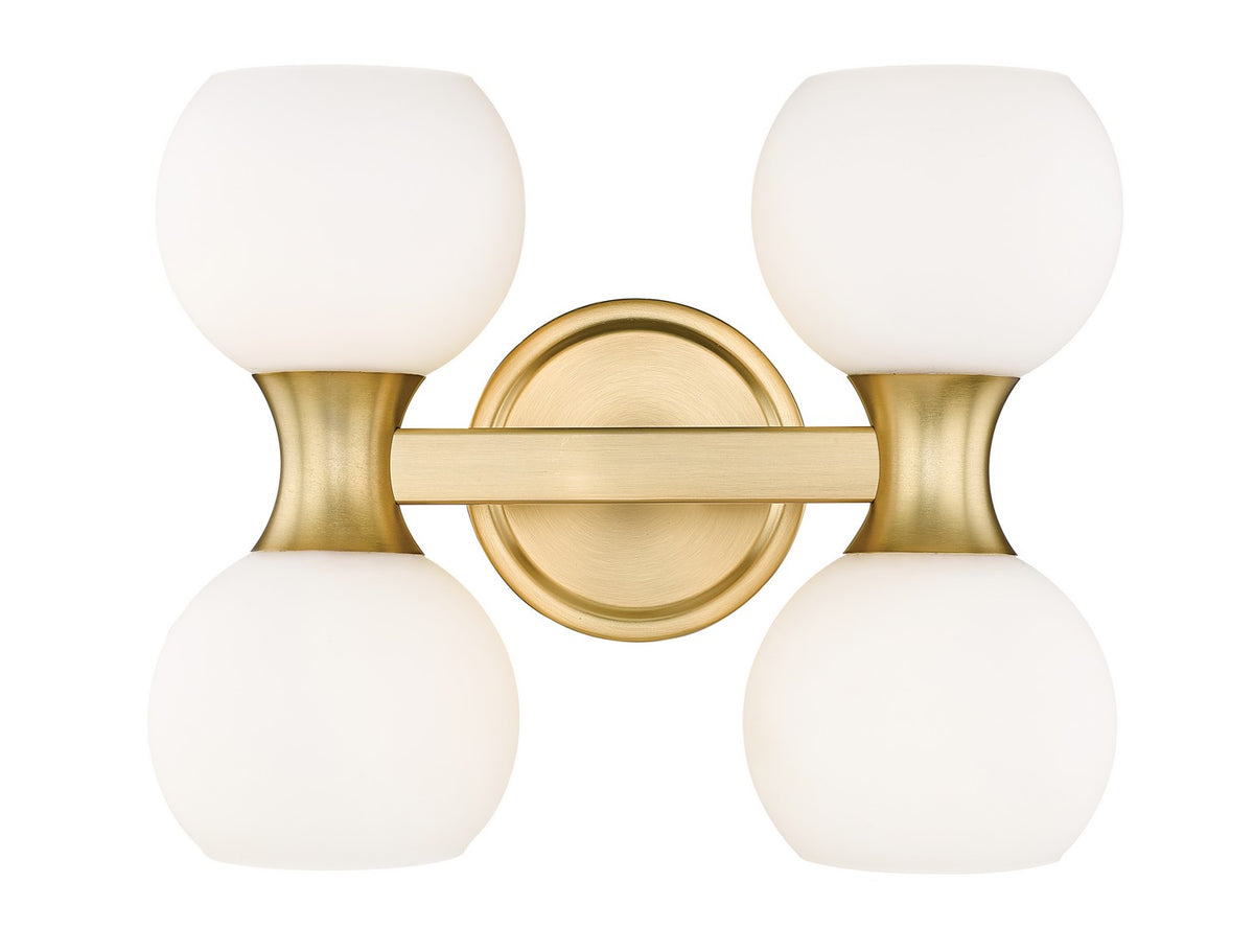 Luminaire de vanité Artemis Or moderne, 13" – Z-Lite