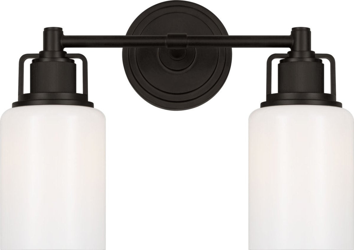 Luminaire de vanité Ashford - Fer vieilli 13 1/2" by Visual Comfort Studio | Luminaires & cie