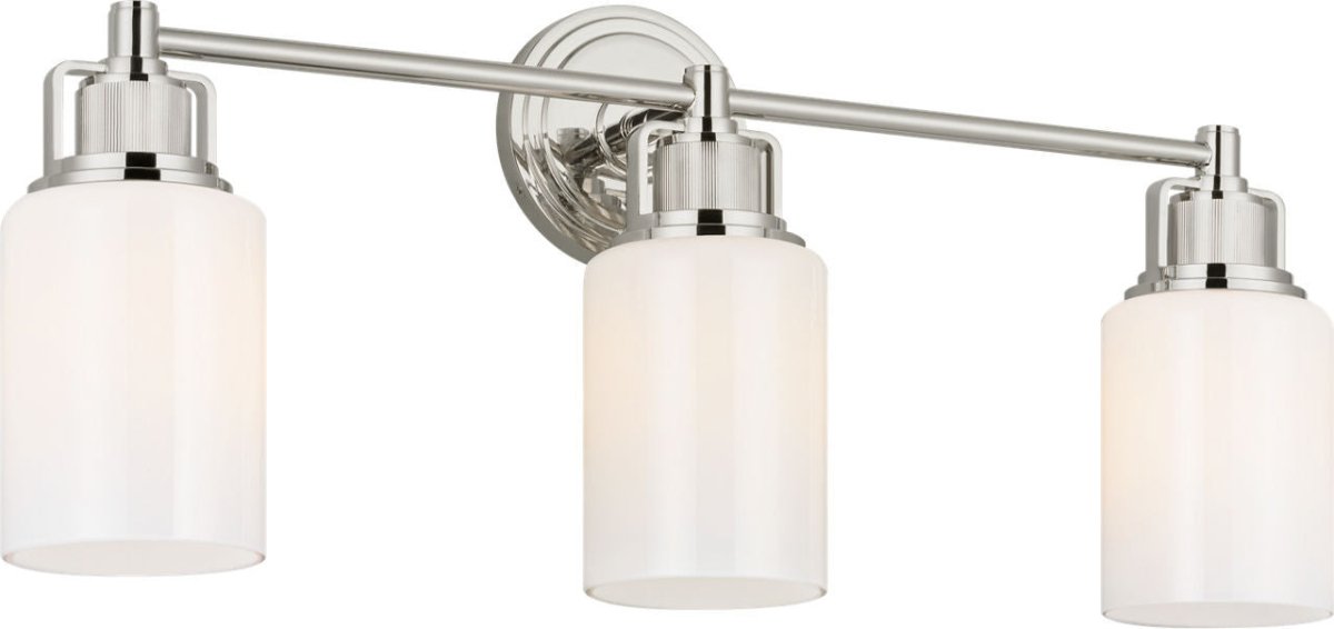 Luminaire de vanité Ashford - Nickel poli 23 3/4" by Visual Comfort Studio | Luminaires & cie