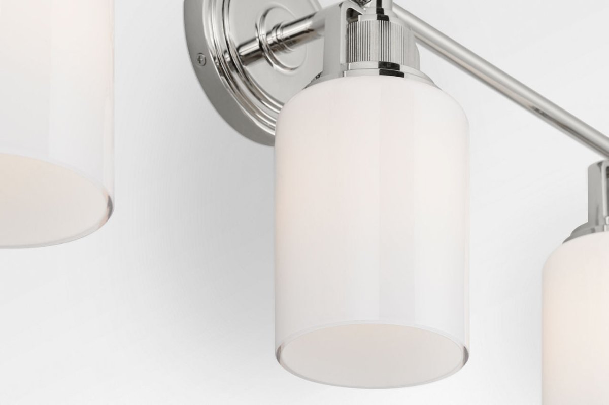 Luminaire de vanité Ashford - Nickel poli 23 3/4" by Visual Comfort Studio | Luminaires & cie