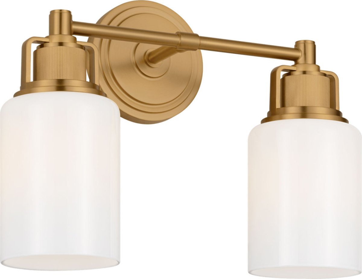 Luminaire de vanité Ashford - Nickel poli 23 3/4" by Visual Comfort Studio | Luminaires & cie