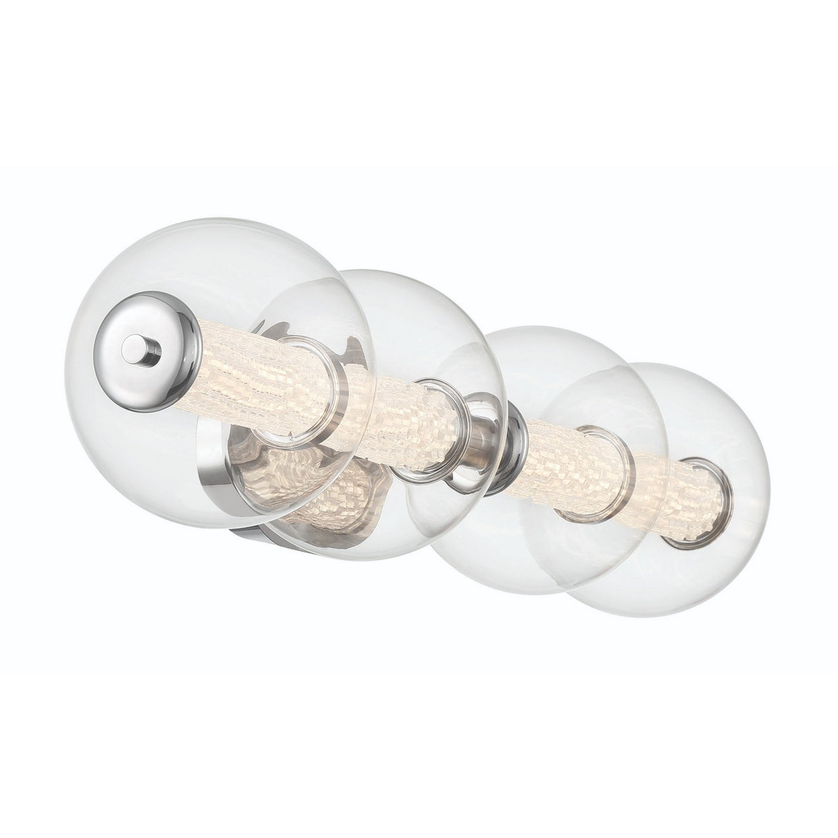 Luminaire de vanité Atomo Chrome, 29 3/4" – vue 3
