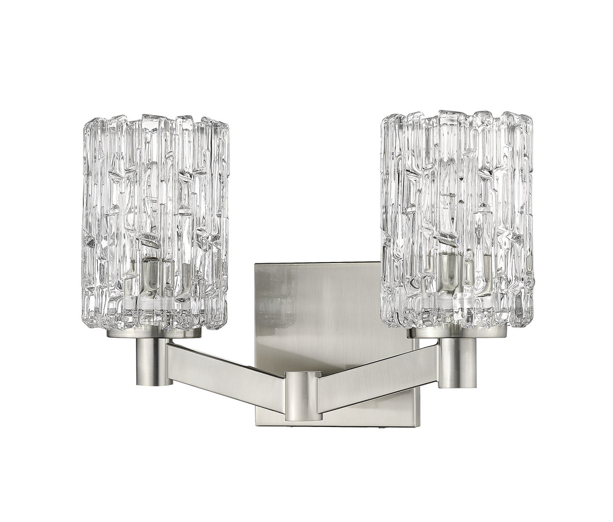 Luminaire de vanité Aubrey Nickel brossé, 13 1/2" – vue 3