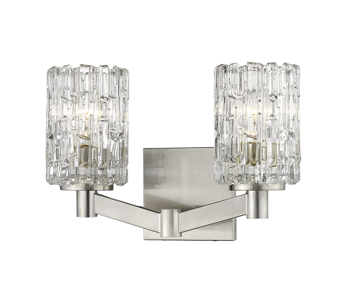 Luminaire de vanité Aubrey Nickel brossé, 13 1/2" – Z-Lite