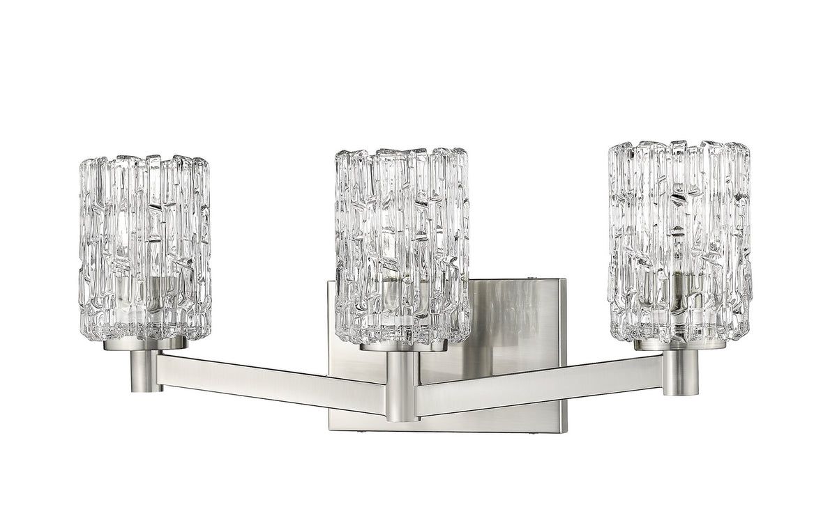 Luminaire de vanité Aubrey Nickel brossé, 22 1/2" – vue 3