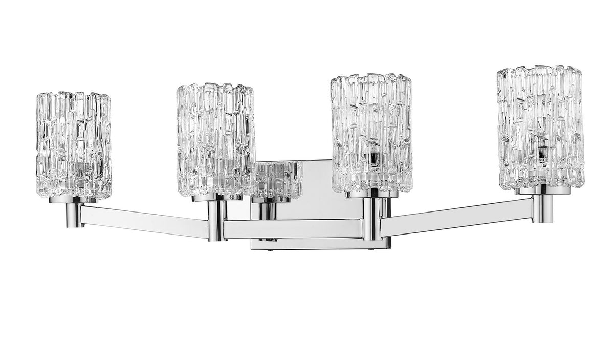 Luminaire de vanité Aubrey Chrome, 31 1/2" – vue 3