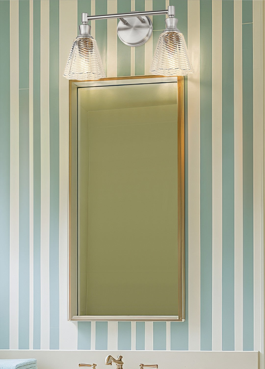 Luminaire de vanité Auden Nickel brossé, 17 3/4" – vue 8