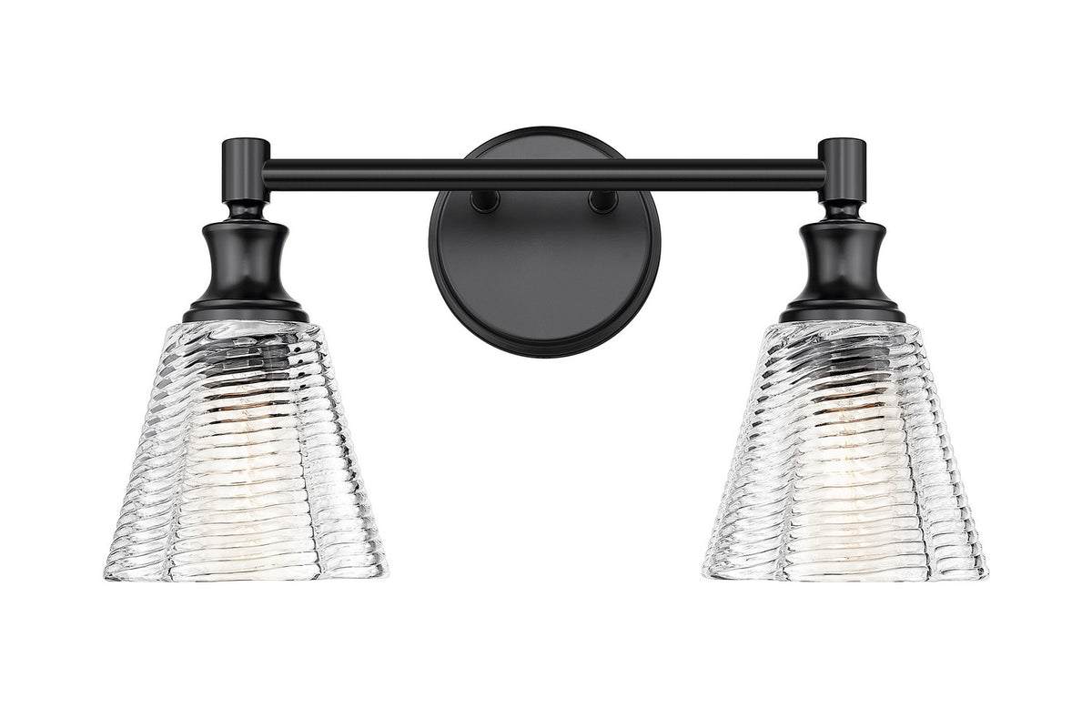 Luminaire de vanité Auden Noir mat, 17 3/4" – Z-Lite