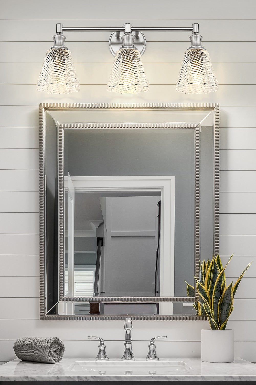 Luminaire de vanité Auden Nickel brossé, 23 3/4" – vue 8