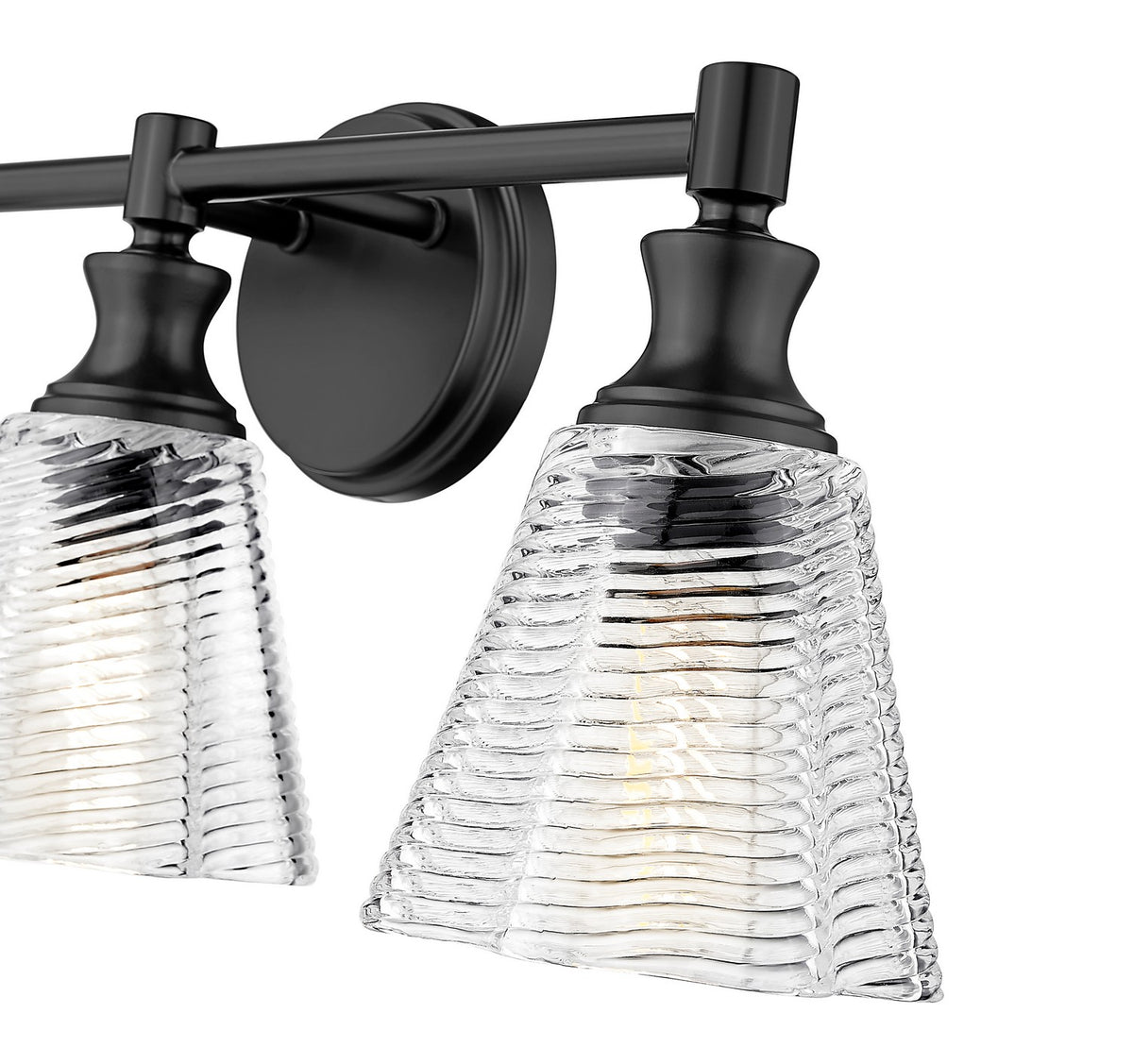Luminaire de vanité Auden Noir mat, 23 3/4" – vue 3