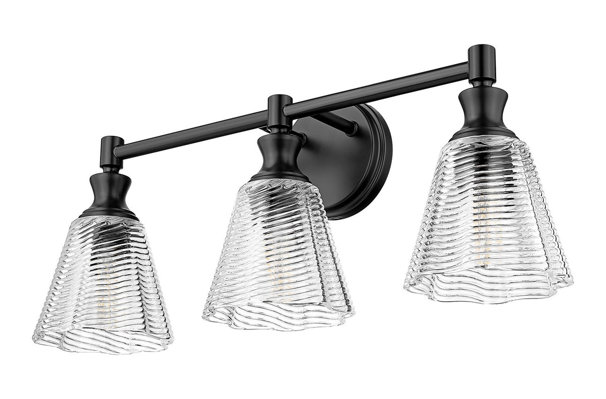 Luminaire de vanité Auden Noir mat, 23 3/4" – vue 4