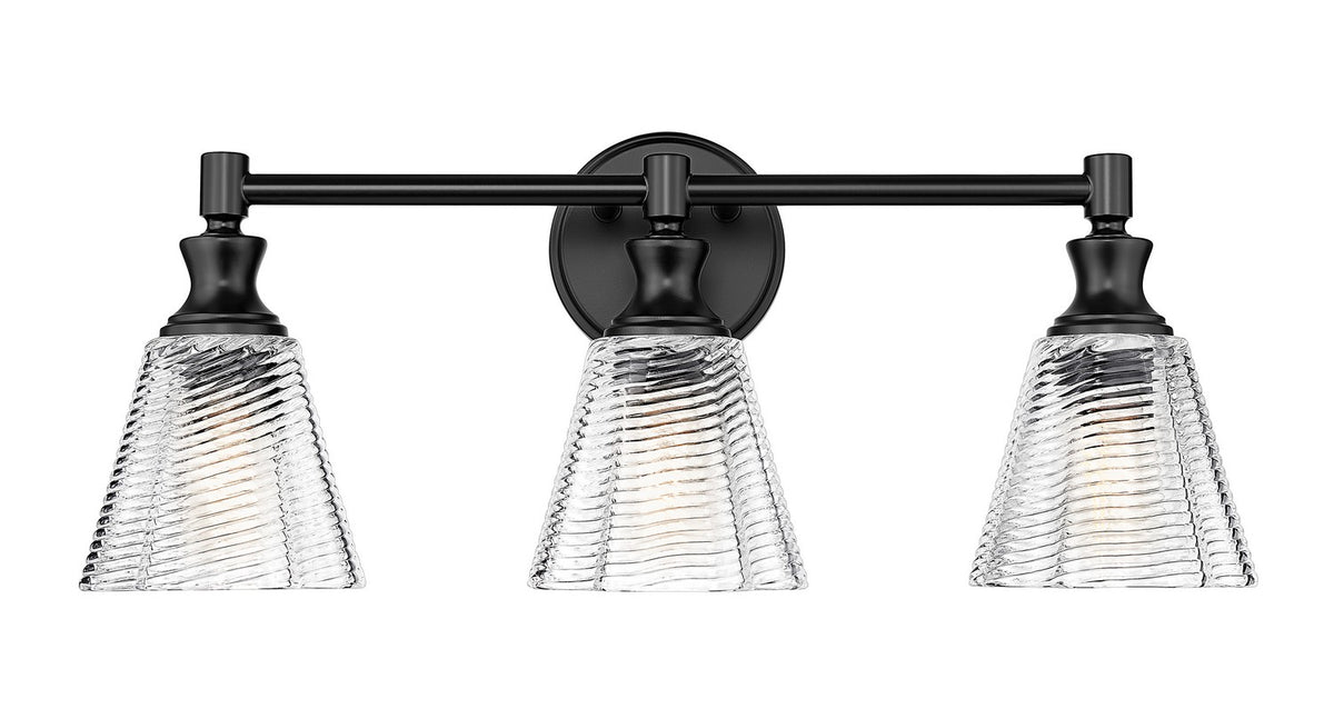 Luminaire de vanité Auden Noir mat, 23 3/4" – Z-Lite