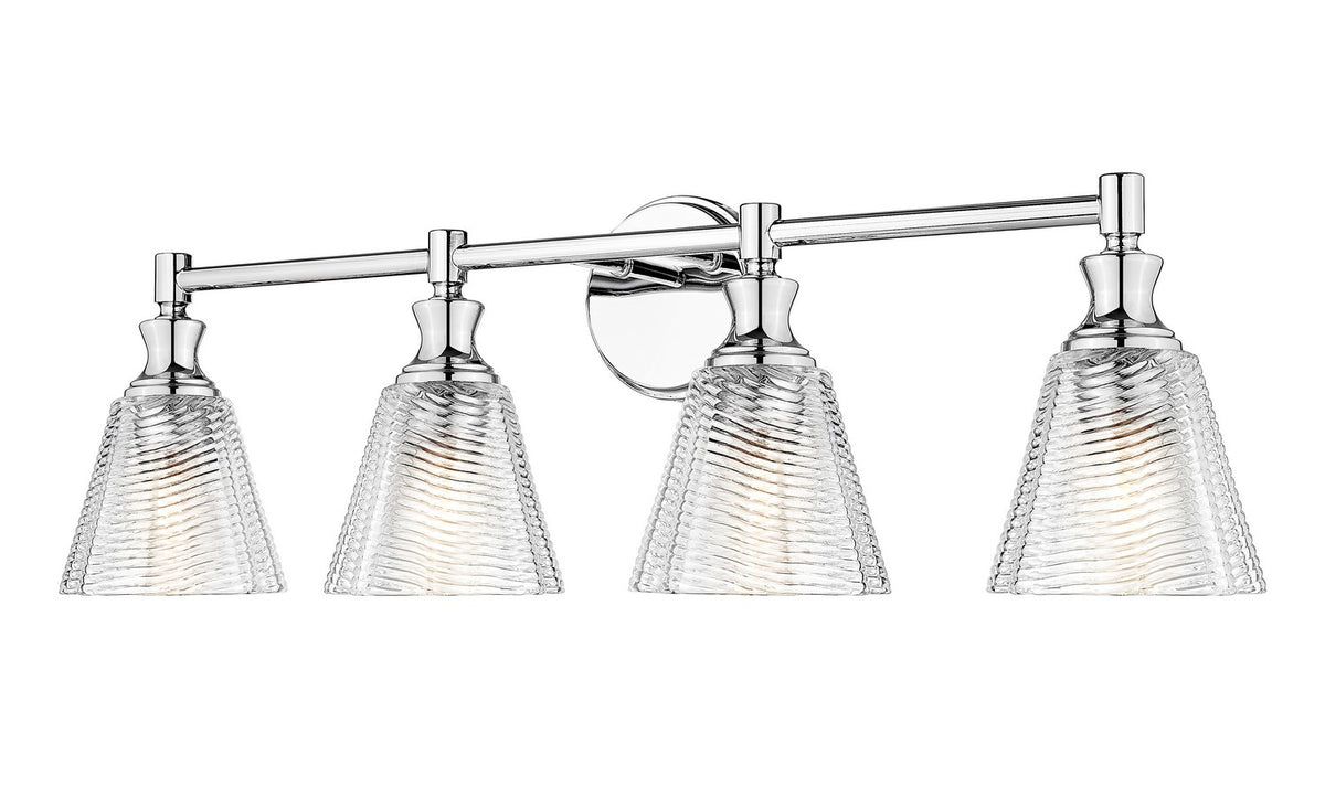 Luminaire de vanité Auden Chrome, 31 3/4" – vue 4