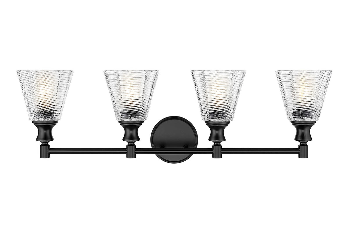 Luminaire de vanité Auden Noir mat, 31 3/4" – vue 2